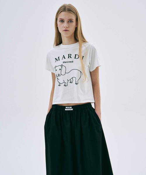 tシャツ SLIM TSHIRT DDANJI CH.06 レディース SLIM TSHIRT DDANJI CH.06（Tシャツ/カットソー）｜Mardi