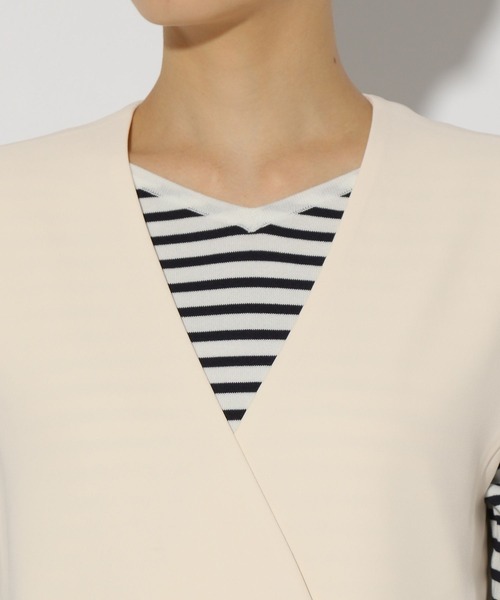 Elura（エルーラ）の「夏ラクジレ/327519（ベスト・レディース・ブラック/ネイビー/オフホワイト・FREE）」の17枚目の写真