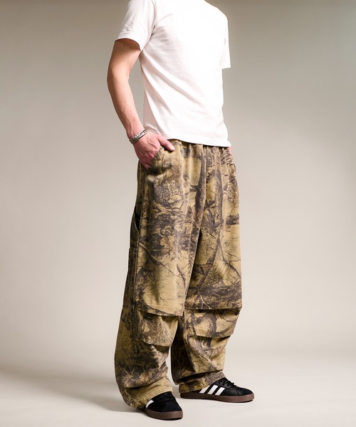 セール】4D53 リアルツリー カモフラージュ カーゴパンツ（カーゴ  