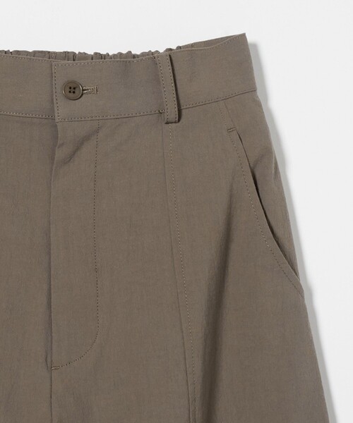 超人気◎美品★スティーブンアラン　コット　ワイドパンツ　2.2万　黒　S　艶 Steven Alan＞コットンワイド パンツ