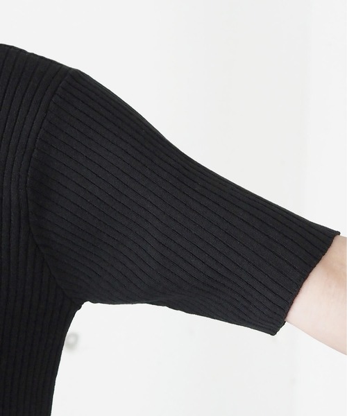 tiptop(ティップトップ)の「配色レイヤードカーディガン(ニット/セーター・レディース・ネイビー/グレー/ブルー/ブラック・FREE)」の16枚目の写真