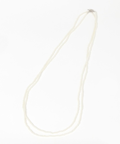 GLOBAL WORK（グローバルワーク）の「マルチロングネックレス/455546（ネックレス・レディース・ホワイト系その他5/シルバー/グレー系その他・ONE SIZE）」の8枚目の写真