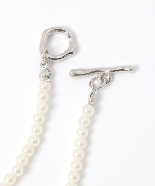 GLOBAL WORK（グローバルワーク）の「マルチロングネックレス/455546（ネックレス・レディース・ホワイト系その他5/シルバー/グレー系その他・ONE SIZE）」の5枚目の写真