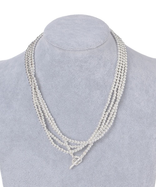 GLOBAL WORK（グローバルワーク）の「マルチロングネックレス/455546（ネックレス・レディース・ホワイト系その他5/シルバー/グレー系その他・ONE SIZE）」の10枚目の写真