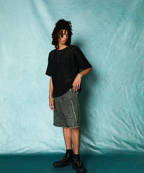 TAUPE（トープ）の「TAUPE/トープ/ZIP POCKET DENIM SHORT PANTS（その他パンツ・メンズ・ベージュ/グレー・1/2/3）」の14枚目の写真