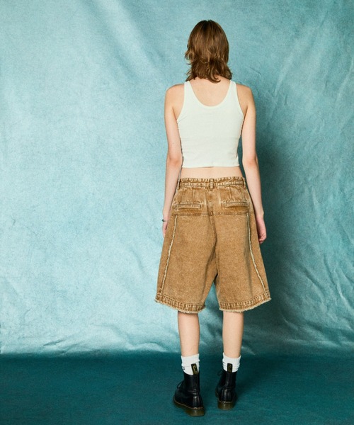 【TAUPE】ZIP POCKET DENIM SHORT PANTS セール】TAUPE/トープ/ZIP POCKET DENIM SHORT PANTS（その他