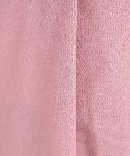 SHOO・LA・RUE(シューラルー)の「【S-LL/UV/ひんやり/抗菌防臭】体型を自然にカバー フレンチリネンブレンド襟付ドルマンシャツ(シャツ/ブラウス・レディース・グレー/イエロー/ブラック/ブラック系2/ブルー系7/ピンク・01/04/02/03)」の8枚目の写真