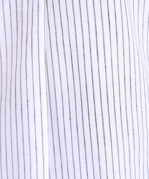 SHOO・LA・RUE(シューラルー)の「【S-LL/UV/ひんやり/抗菌防臭】体型を自然にカバー フレンチリネンブレンド襟付ドルマンシャツ(シャツ/ブラウス・レディース・グレー/イエロー/ブラック/ブラック系2/ブルー系7/ピンク・01/04/02/03)」の12枚目の写真