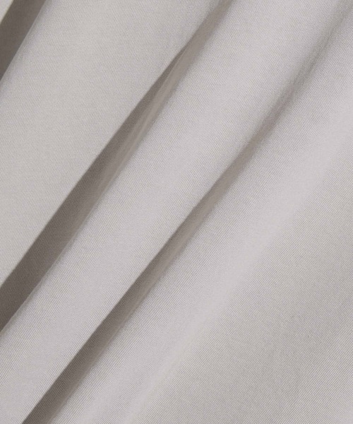 SLICK(スリック)の「【SLICK/スリック】Pigment Dye Damage Printed T-Shirt (ARTICLE) / ピグメントダイダメージプリントTシャツ (ARTICLE)/オーバーサイズ シルエット / ピグメント加工/ ビンテージ(Tシャツ/カットソー・メンズ・グレイッシュベージュ/ブルーグレー/ブラック・1/2/3)」の6枚目の写真