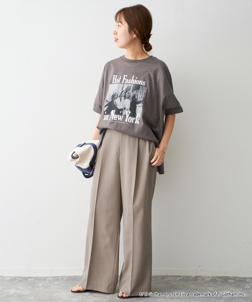 GOOD ROCK SPEED(グッドロックスピード)の「《追加4》GOOD ROCK SPEED / グッドロックスピード フォトドルマンTシャツ(Tシャツ/カットソー・レディース・ホワイト/ブラック系その他・MEDIUM)」の5枚目の写真