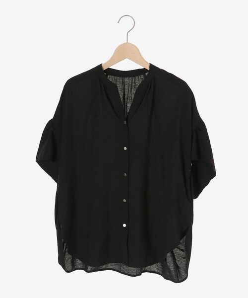 le.coeur blanc（ルクールブラン）の「《お気に入り急上昇！！》ヴィンテージライクフレアスリーブブラウス（シャツ/ブラウス・レディース・オフホワイト/ブラック/ブラウン/カーキオリーブ・38）」の15枚目の写真