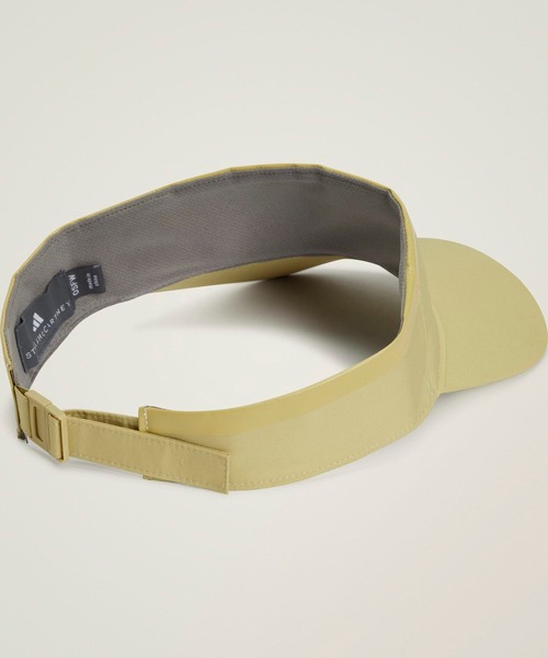 adidas（アディダス）の「adidas by Stella McCartney バイザー / アディダス adidas（サンバイザー・レディース・ホワイト×ブラック/ベージュ・MEDIUM）」の7枚目の写真