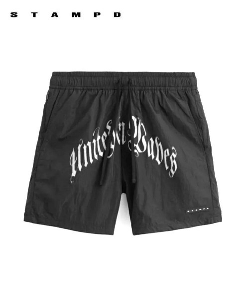 STYLISE（スタイライズ）の「【STAMPD / スタンプド】UNITED IN WAVES TRUNK / ブラック [SLA-M3871S（その他パンツ・メンズ・ブラック・M/S）」の3枚目の写真
