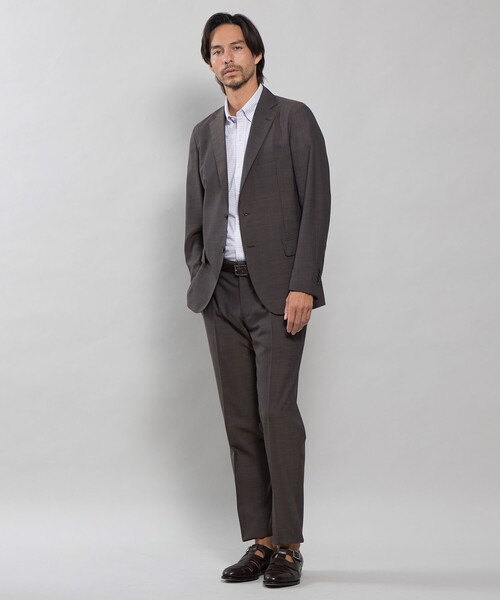 MACKINTOSH LONDON(マッキントッシュ ロンドン)の「【FLEX JERSEY】ジオメトリックジャージー半袖シャツ(シャツ/ブラウス・メンズ・パープル系その他2/ブルー系その他4・S/M/L/XL)」の10枚目の写真