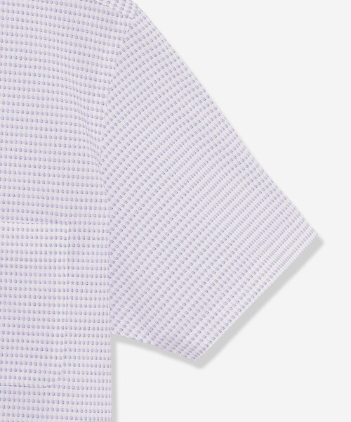 MACKINTOSH LONDON(マッキントッシュ ロンドン)の「【FLEX JERSEY】ジオメトリックジャージー半袖シャツ(シャツ/ブラウス・メンズ・パープル系その他2/ブルー系その他4・S/M/L/XL)」の7枚目の写真