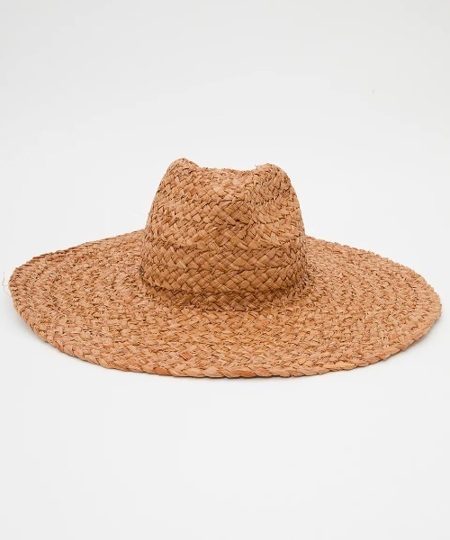 BILLABONG（ビラボン）の「BILLABONG レディース SEA MIST ハット 【2025年春夏モデル】/ワイドブリムストローハット（ハット・レディース・ブラウン系その他・FREE）」の3枚目の写真