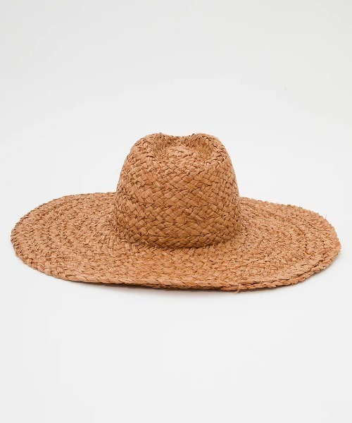 BILLABONG（ビラボン）の「BILLABONG レディース SEA MIST ハット 【2025年春夏モデル】/ワイドブリムストローハット（ハット・レディース・ブラウン系その他・FREE）」の5枚目の写真