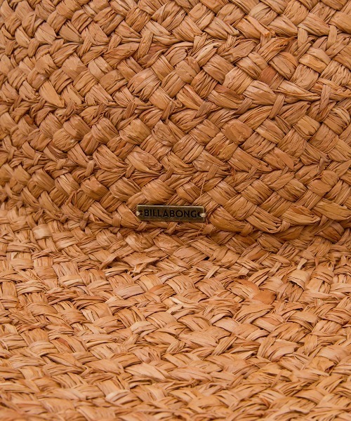 BILLABONG（ビラボン）の「BILLABONG レディース SEA MIST ハット 【2025年春夏モデル】/ワイドブリムストローハット（ハット・レディース・ブラウン系その他・FREE）」の7枚目の写真