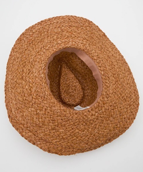 BILLABONG（ビラボン）の「BILLABONG レディース SEA MIST ハット 【2025年春夏モデル】/ワイドブリムストローハット（ハット・レディース・ブラウン系その他・FREE）」の8枚目の写真