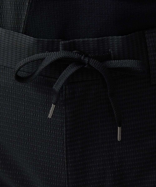 MICHEL KLEIN HOMME (ミッシェルクランオム)の「ワンタックイージーパンツ(スラックス・メンズ・ブラック/ライトグレー/ネイビー・MEDIUM/LARGE/X-LARGE)」の7枚目の写真