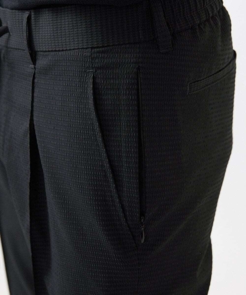 MICHEL KLEIN HOMME (ミッシェルクランオム)の「ワンタックイージーパンツ(スラックス・メンズ・ブラック/ライトグレー/ネイビー・MEDIUM/LARGE/X-LARGE)」の5枚目の写真