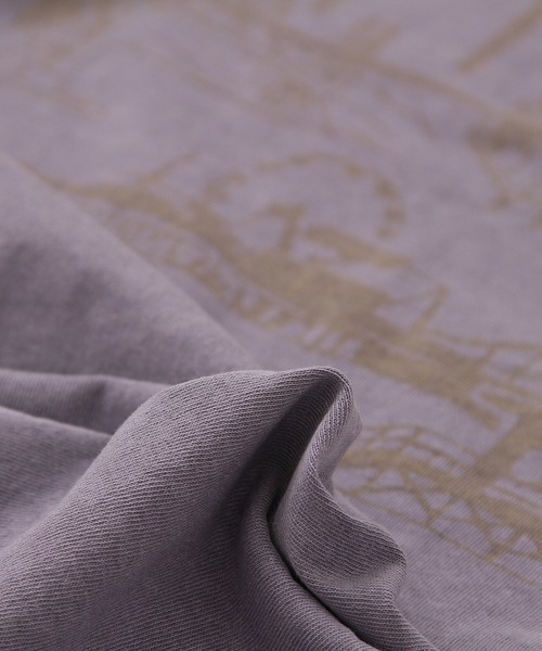 CUBE SUGAR（キューブシュガー）の「26/-OE天竺ピグメント染めノースリーブプルオーバー（Tシャツ/カットソー・レディース・ピンク/スミクロ/パープル/ナチュラル・M）」の20枚目の写真