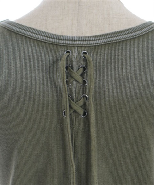 axes femme（アクシーズファム）の「ヴィンテージカラープルオーバー（タンクトップ・レディース・ブルー/カーキ/ブラック・FREE）」の13枚目の写真