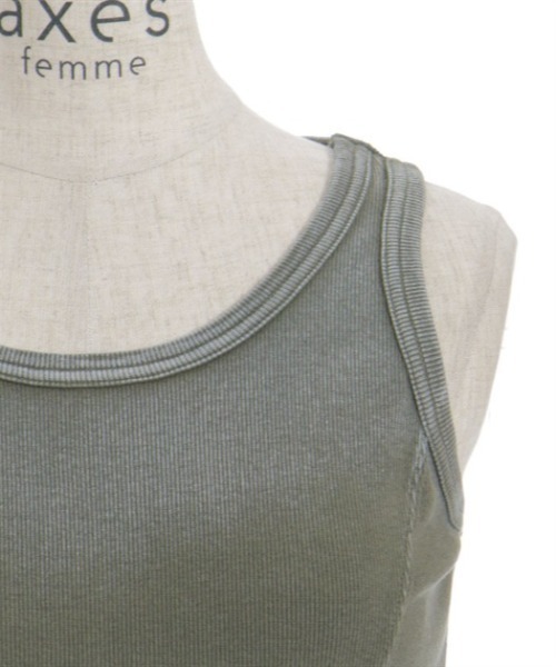axes femme（アクシーズファム）の「ヴィンテージカラープルオーバー（タンクトップ・レディース・ブルー/カーキ/ブラック・FREE）」の14枚目の写真