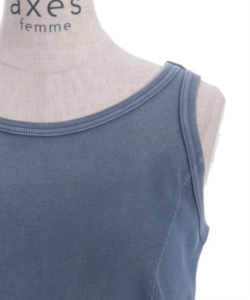 axes femme（アクシーズファム）の「ヴィンテージカラープルオーバー（タンクトップ・レディース・ブルー/カーキ/ブラック・FREE）」の21枚目の写真