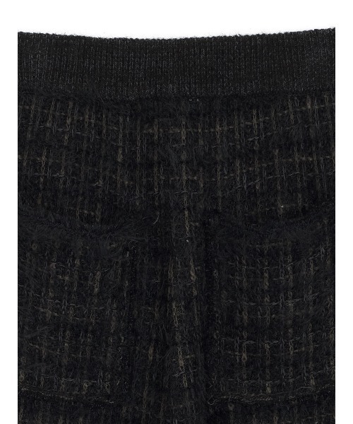 Ameri VINTAGE★TWEED FRINGE KNIT PANTS TWEED FRINGE KNIT PANTS