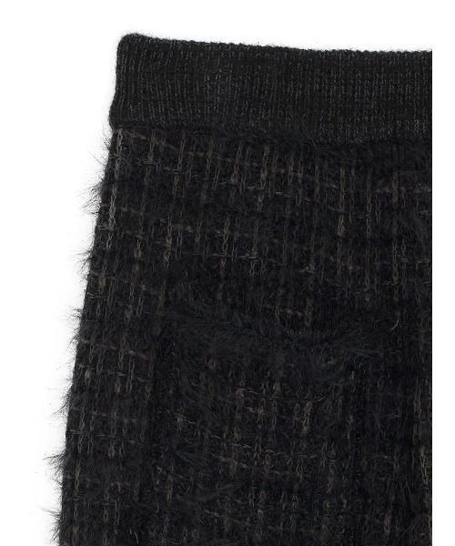 Ameri(アメリ)の「TWEED FRINGE KNIT PANTS(その他パンツ・レディース・ブラック/グレー・SMALL/MEDIUM)」の10枚目の写真