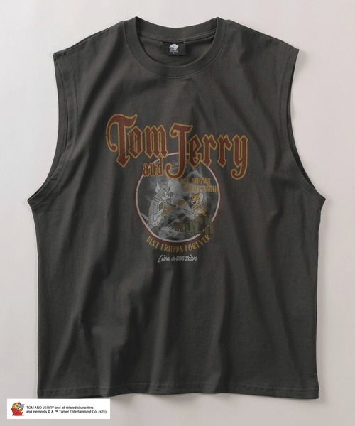 TOM&JERRY トムとジェリー 80s vintege オーバーサイズ　レア tシャツ Tom＆Jerry/トムとジェリー キャラクター ヴィンテージ