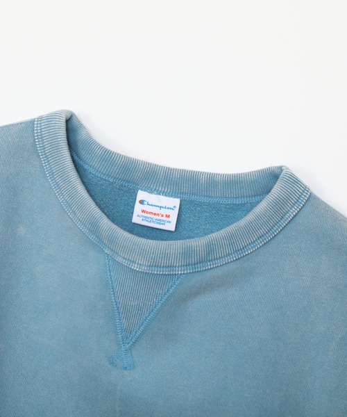 Champion/チャンピオン】レディース クルーネックスウェットシャツ