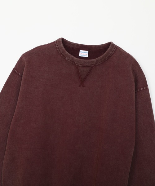 Champion（チャンピオン）の「【Champion/チャンピオン】レディース クルーネックスウェットシャツ（スウェット・レディース・ブルー系その他/ブラック系その他/オレンジ系その他/ワイン・LARGE/MEDIUM）」の12枚目の写真