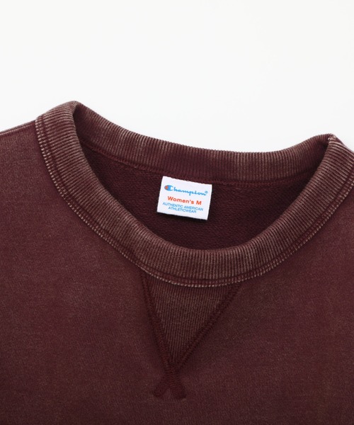 Champion/チャンピオン】レディース クルーネックスウェットシャツ