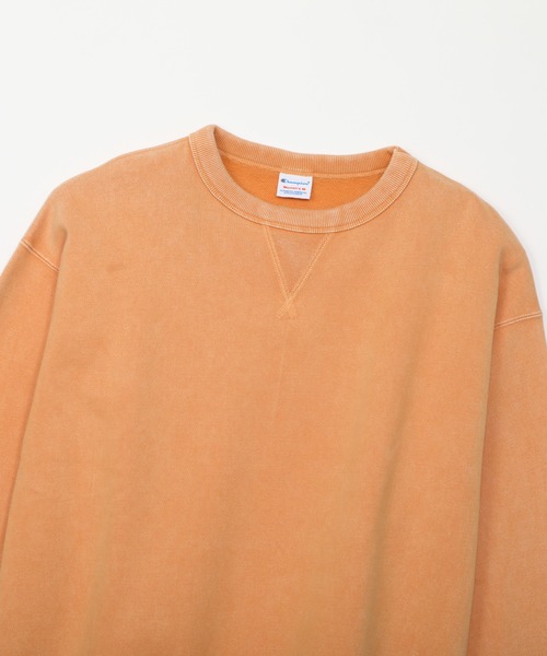 Champion（チャンピオン）の「【Champion/チャンピオン】レディース クルーネックスウェットシャツ（スウェット・レディース・ブルー系その他/ブラック系その他/オレンジ系その他/ワイン・LARGE/MEDIUM）」の15枚目の写真