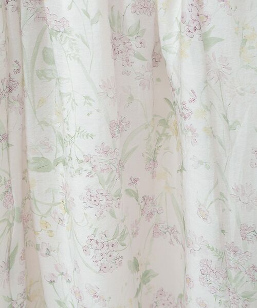 Areeam(アリーム)の「ボタニカルフラワーカシュクールワンピース(ワンピース・レディース・オフホワイト・FREE)」の4枚目の写真