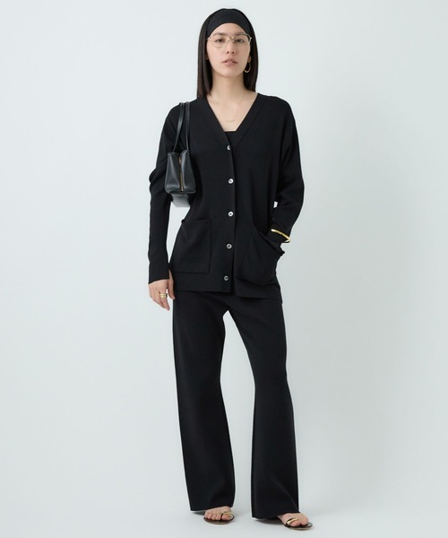 Chaos(カオス)の「Chaos(カオス)/シルクコンロアカーデ 【セットアップ可】(カーディガン/ボレロ・レディース・ブラック/ライトグレー/ダークブラウン系・FREE)」の17枚目の写真