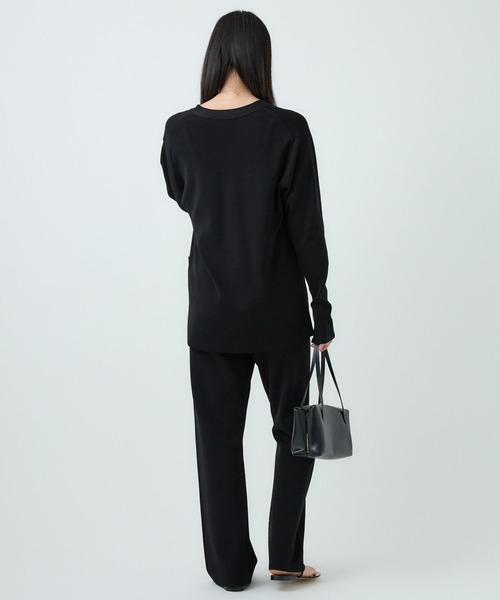 Chaos(カオス)の「Chaos(カオス)/シルクコンロアカーデ 【セットアップ可】(カーディガン/ボレロ・レディース・ブラック/ライトグレー/ダークブラウン系・FREE)」の15枚目の写真