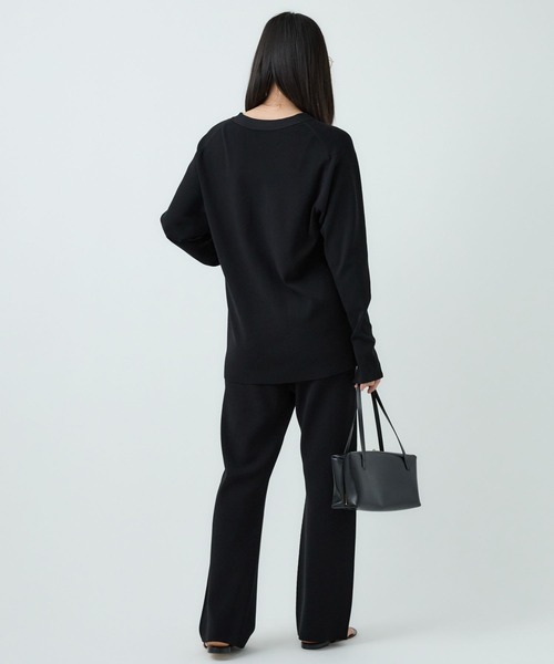 Chaos(カオス)の「Chaos(カオス)/シルクコンロアカーデ 【セットアップ可】(カーディガン/ボレロ・レディース・ブラック/ライトグレー/ダークブラウン系・FREE)」の14枚目の写真