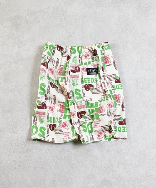 Life Support Products(ライフサポートプロダクツ)の「総柄ショーツ(その他パンツ・キッズ・オフホワイト/ブルー/ブラック/アイボリー/ドット/ネイビー/ストライプ/カモフラージュ/チェック/ピンク・100/110/120/130/140/150/80/90/95)」の3枚目の写真
