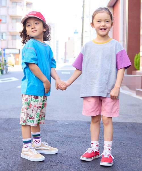 Life Support Products(ライフサポートプロダクツ)の「総柄ショーツ(その他パンツ・キッズ・オフホワイト/ブルー/ブラック/アイボリー/ドット/ネイビー/ストライプ/カモフラージュ/チェック/ピンク・100/110/120/130/140/150/80/90/95)」の21枚目の写真