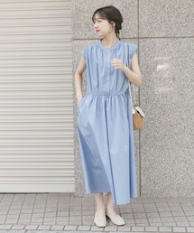 ITEMS URBANRESEARCH | ノースリーブタックギャザーワンピース(ワンピース)