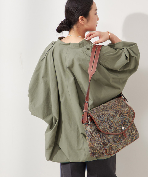 journal standard L'essage（ジャーナルスタンダードレサージュ）の「《追加》《別注》【ILL ONE EIGHTY/イル ワンエイティ】SLEEPING SMOCK：ブルゾン（その他アウター・レディース・ブラック/カーキ・FREE）」の13枚目の写真