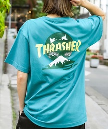 FUJI-25 S/S T-SHIRTS/スラッシャー富士山ロゴバックプリント半袖Tシャツ
