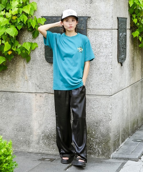 THRASHER（スラッシャー）の「FUJI-25 S/S T-SHIRTS/スラッシャー富士山ロゴバックプリント半袖Tシャツ（Tシャツ/カットソー・メンズ・ブラック/グリーン/ホワイト・LARGE/X-LARGE/MEDIUM）」の8枚目の写真