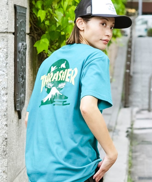 thrasher ウエア Thrasher JP All-Over Patterned Lined nylon jacket