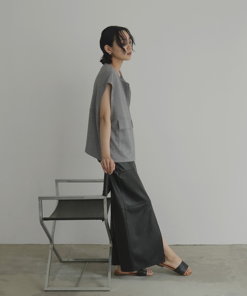 hellam（へラム）の「ダンボール ダブルジップベスト（ベスト）」 - WEAR