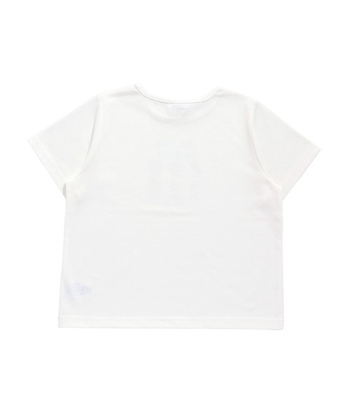 JENNI love（ジェニィラブ）の「【ひんやり素材・UVカット】接触冷感スイーツプリントT（Tシャツ/カットソー・キッズ・チャコールグレー/ピンク/オフホワイト・140cm/130cm/160cm/150cm）」の11枚目の写真