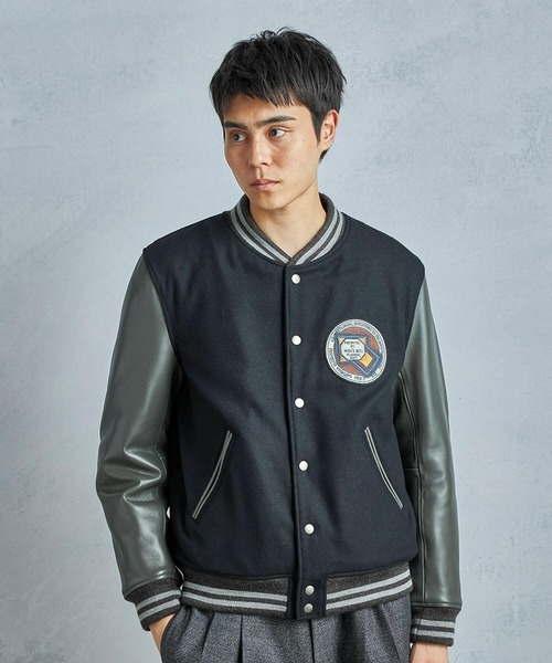 LMC スタジャン　ブルゾン　古着 LMC JANUS WOOL VARSITY JACKET スタジャン - メルカリ